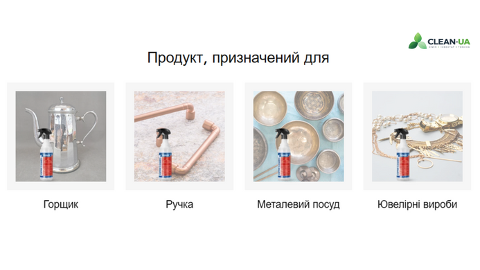 Засіб для очищення міді та латуні - Copper Cleaner GT 0,6 л