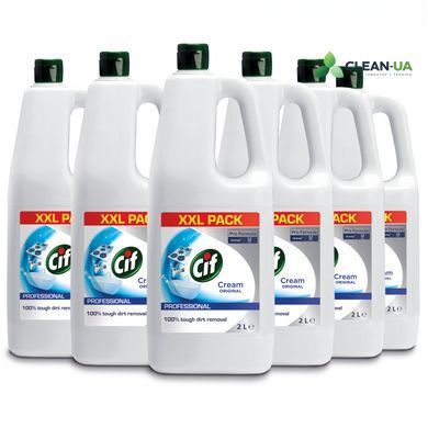 Cif Professional Cream &mdash; крем-очисник для твердих поверхонь, 2 л