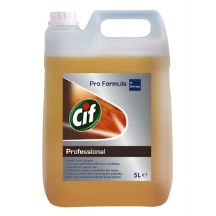 Миття дерев'яних поверхонь &mdash; Cif Professional Liquid Wood Cleaner, 5л