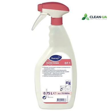 Suma Inox D7.1 &mdash; засіб для нержавіючої сталі (Suma Inox D7.1 Stainless Steel Polish)