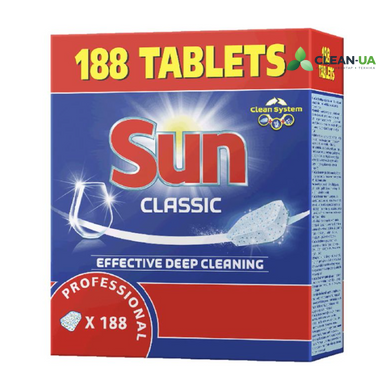 Sun Professional Classic Tablets &mdash; таблетки для посудомийних машин, 188 шт
