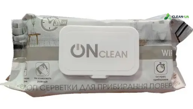 Серветки OnClean (для поверхонь), 120 шт